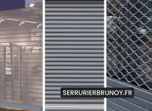 Installation de rideaux métalliques Brunoy