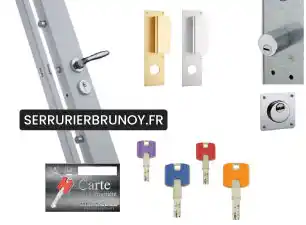 Serrure 5 points carénée Brunoy